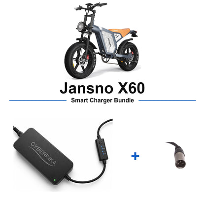 Jansno X60 CyberPika smart charger bundle