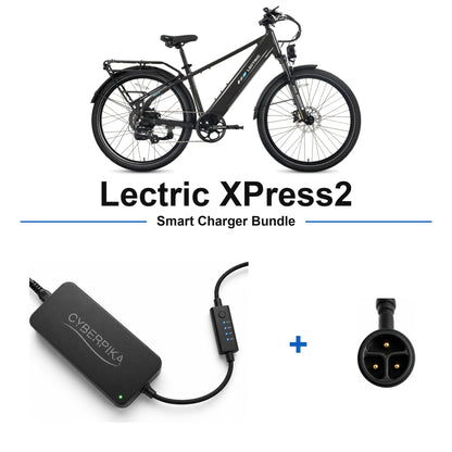 Lectric XPress2 CyberPika smart charger bundle