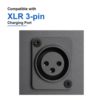 Ariel Rider Grizzly v2 XLR 3-pin charging port compatibility