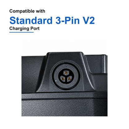 Velowave Rover Standard 3-Pin V2 charging port compatibility