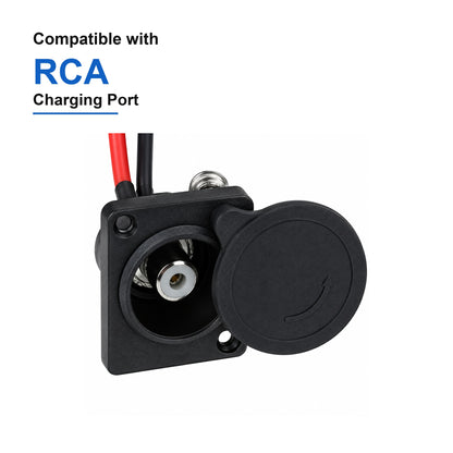 Mate X 750W RCA charging port compatibility