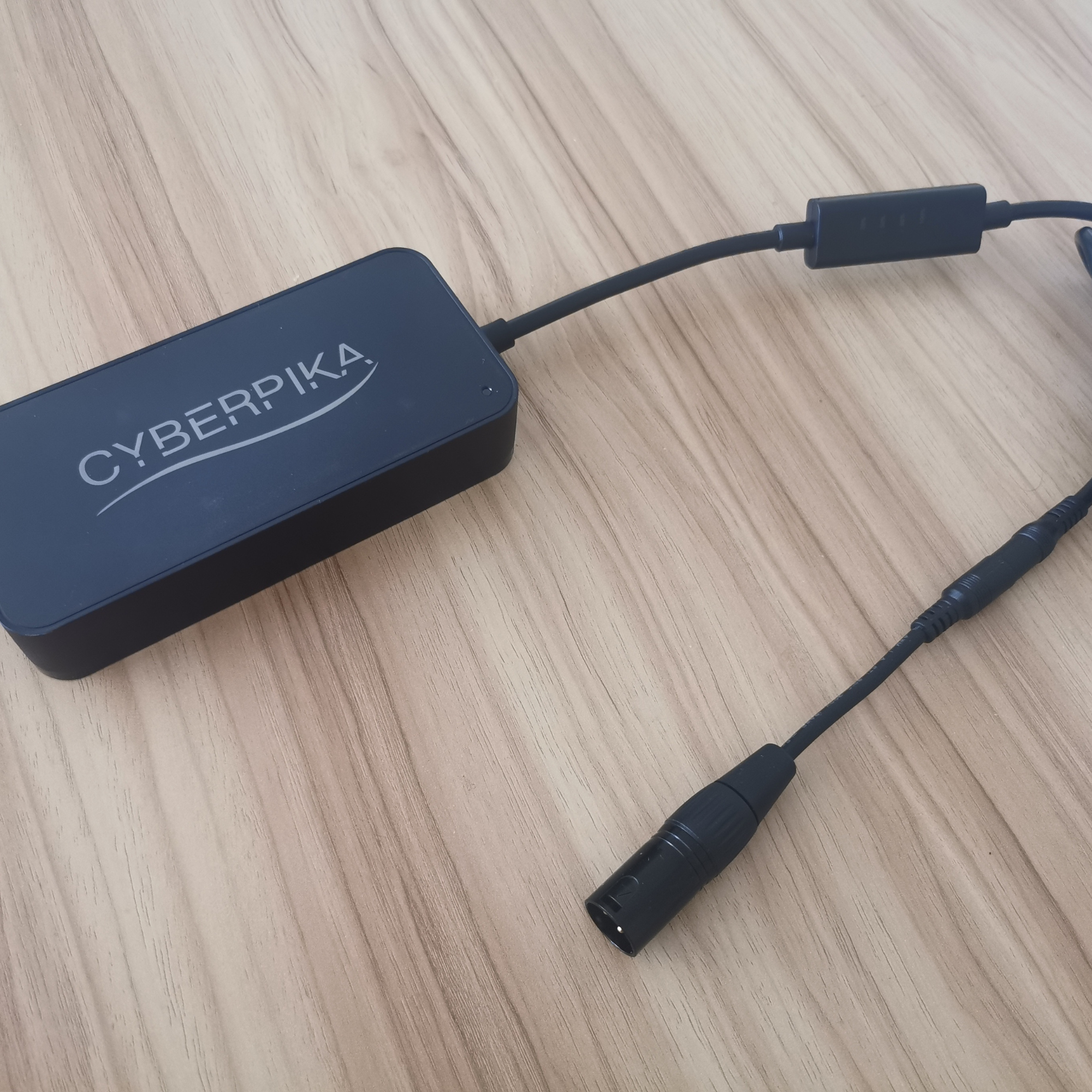 DC5521 Barrel female to XLR 3-pin