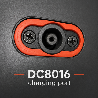DC8016 charging port