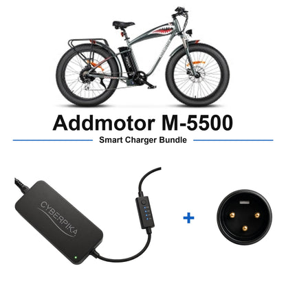 Addmotor M-5500 CyberPika smart charger bundle