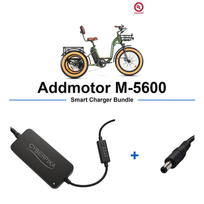 Addmotor M-5600 CyberPika smart charger bundle