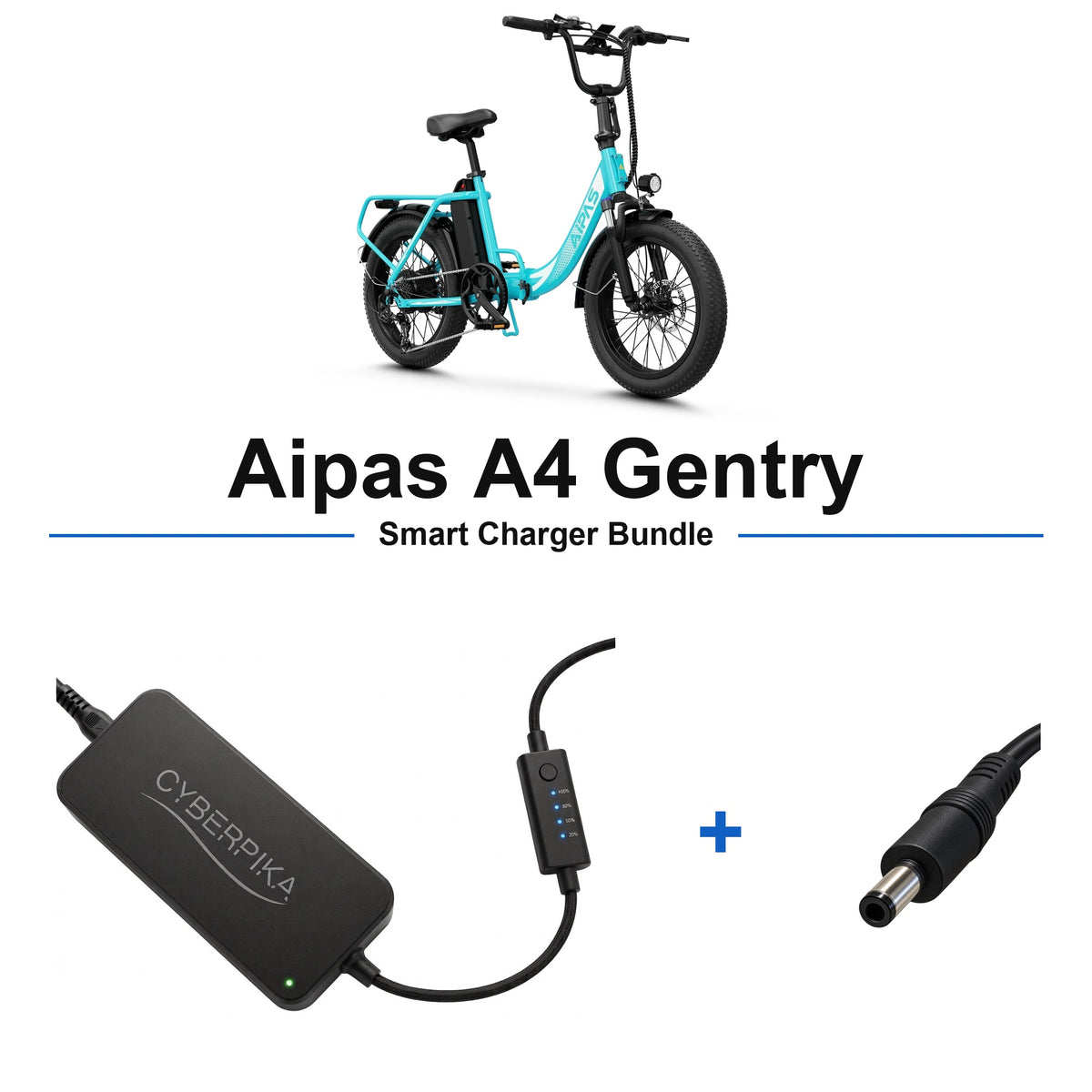 Aipas A4 Gentry CyberPika smart charger bundle