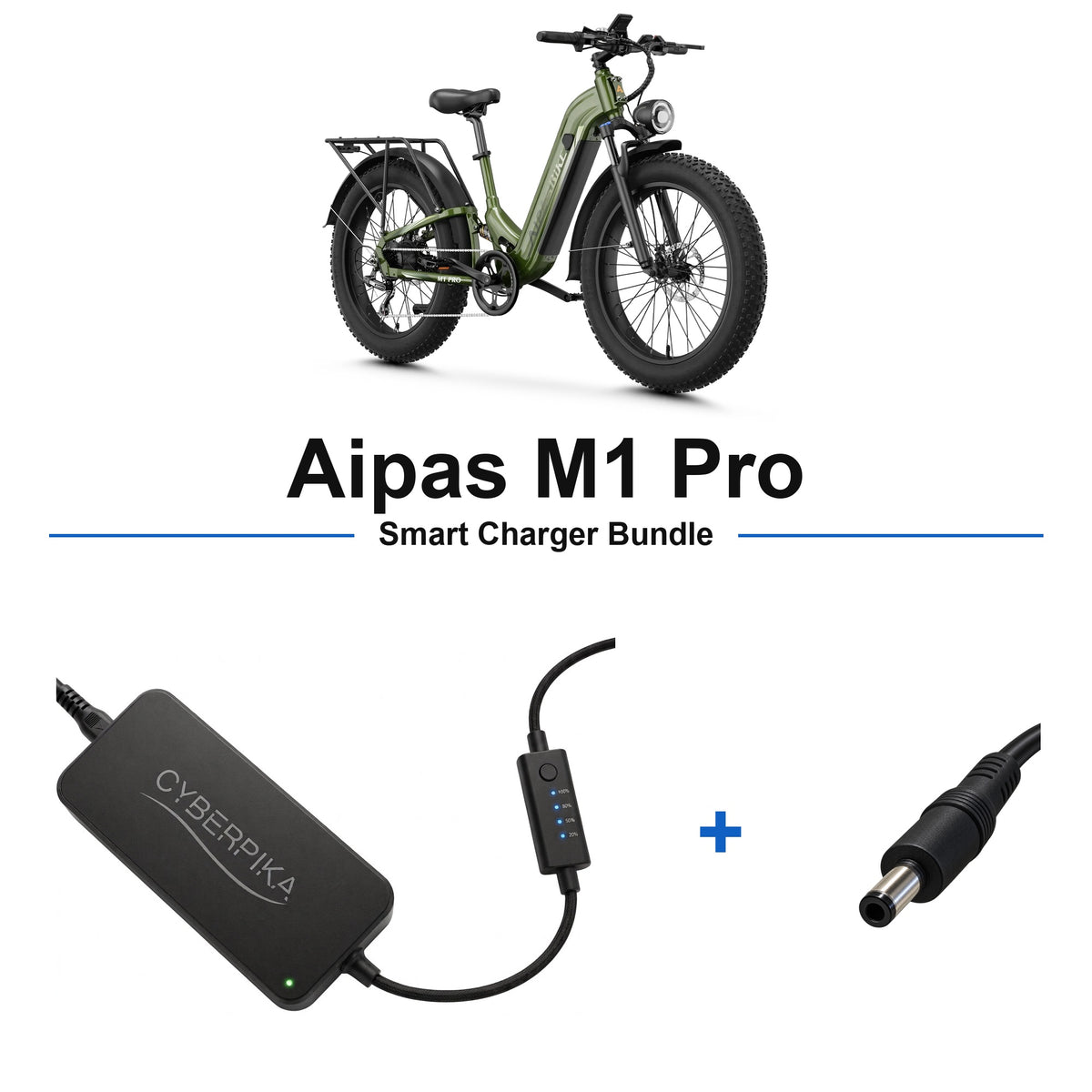 Aipas M1 Pro CyberPika smart charger bundle