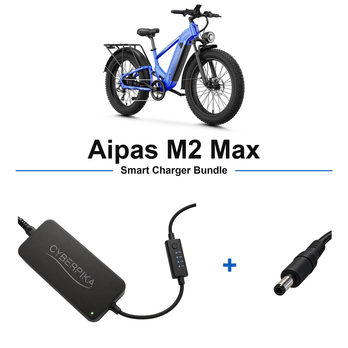 Aipas M2 Max CyberPika smart charger bundle