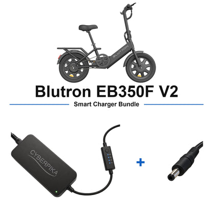 Blutron EB350F V2 CyberPika smart charger bundle