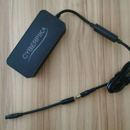 Cyberpika Smart eBike Charger Bundle with Standard 3-Pin v2 Adapter