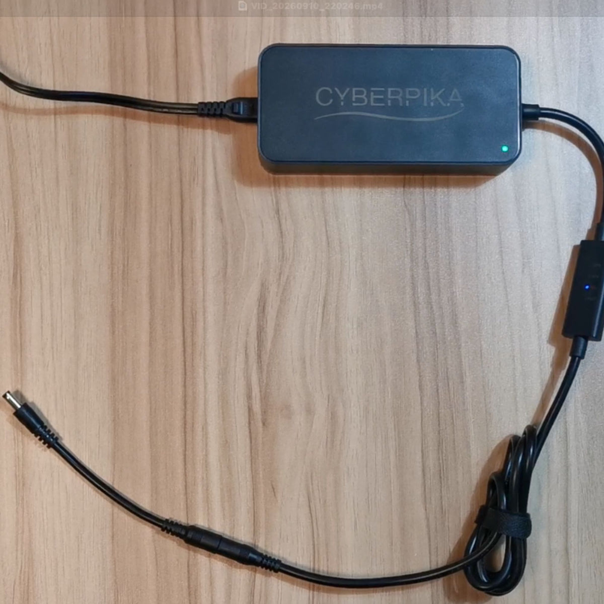 Cyberpika Smart eBike Charger Bundle with DC5525 Adapter