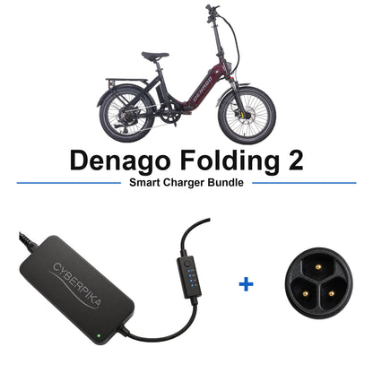 Denago Folding 2 CyberPika smart charger bundle