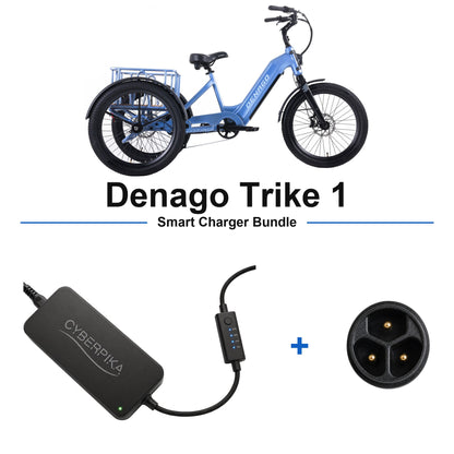 Denago Trike 1 CyberPika smart charger bundle