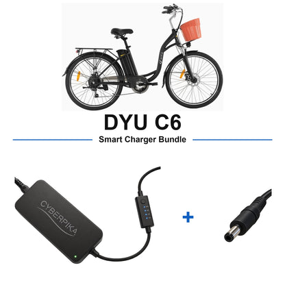 DYU C6 CyberPika smart charger bundle