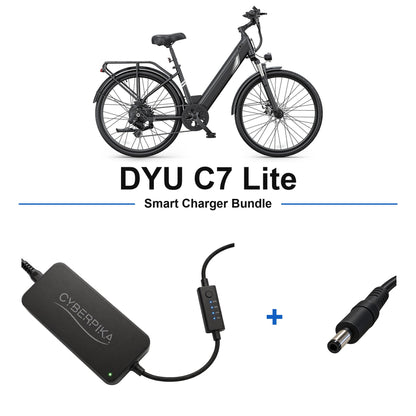 DYU C7 Lite CyberPika smart charger bundle