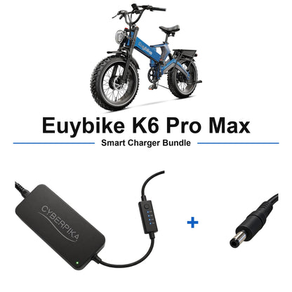 Euybike K6 Pro Max CyberPika smart charger bundle