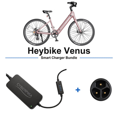 Heybike Venus CyberPika smart charger bundle