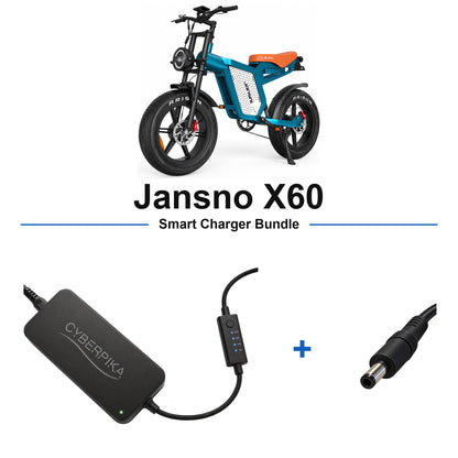 Jansno X60 CyberPika smart charger bundle