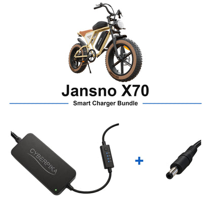 Jansno X70 CyberPika smart charger bundle