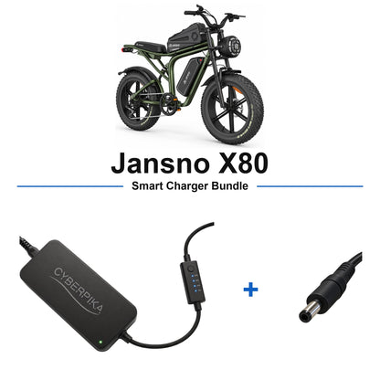 Jansno X80 CyberPika smart charger bundle