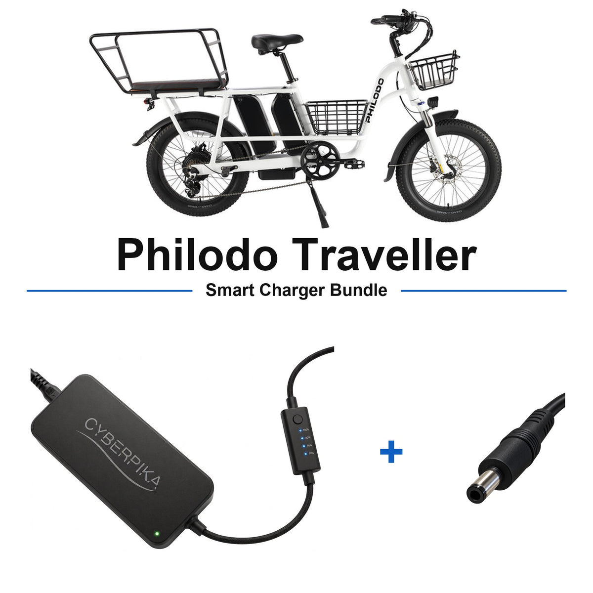 Philodo Traveller CyberPika smart charger bundle