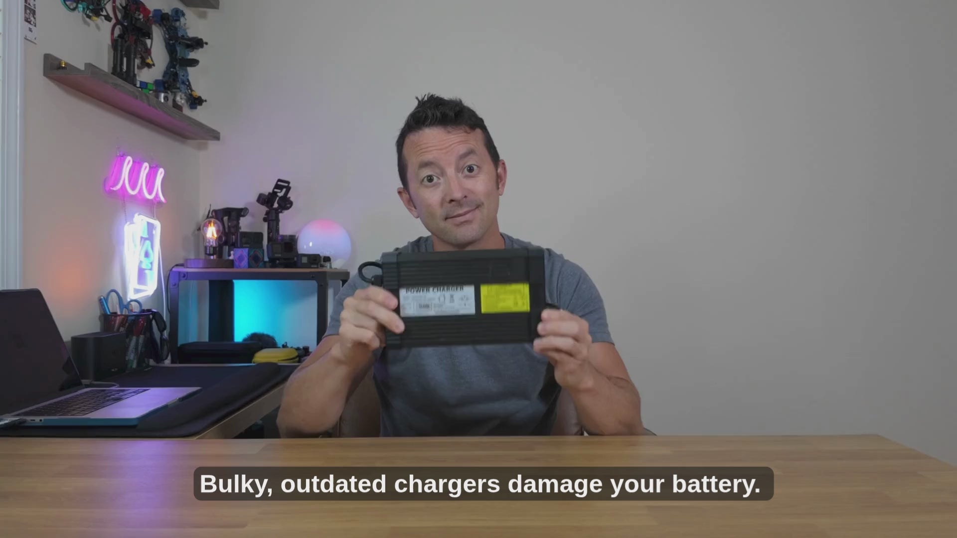 Load video: cyberpika smart charger: 4 mode smart charging for ebikes and escooters