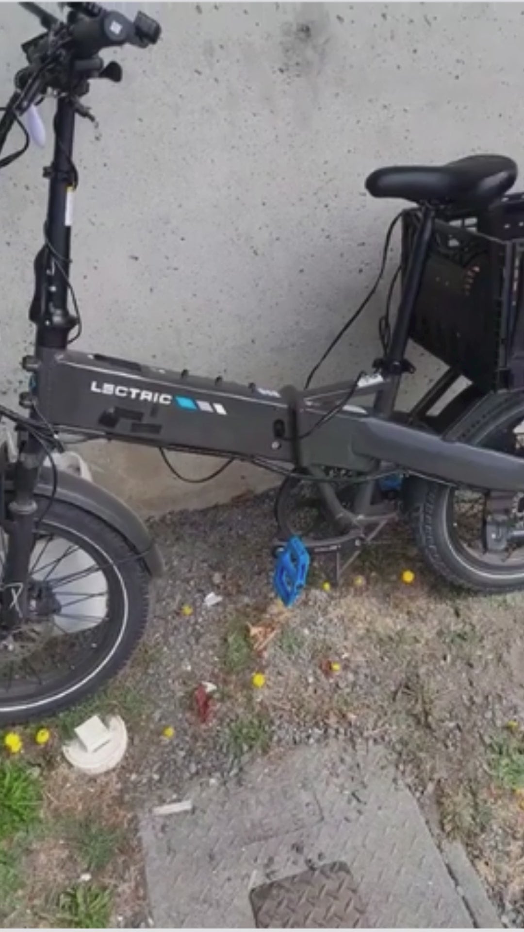 Load video: Real customer using the CyberPika Smart Charger with a Lectric XP4.
