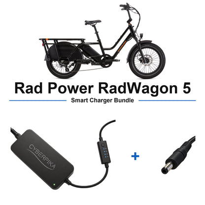 Rad Power RadWagon 5 CyberPika smart charger bundle