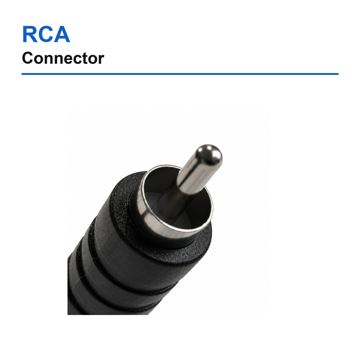 RCA connector detail