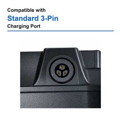 Compatible with Standard 3-Pin charging port
