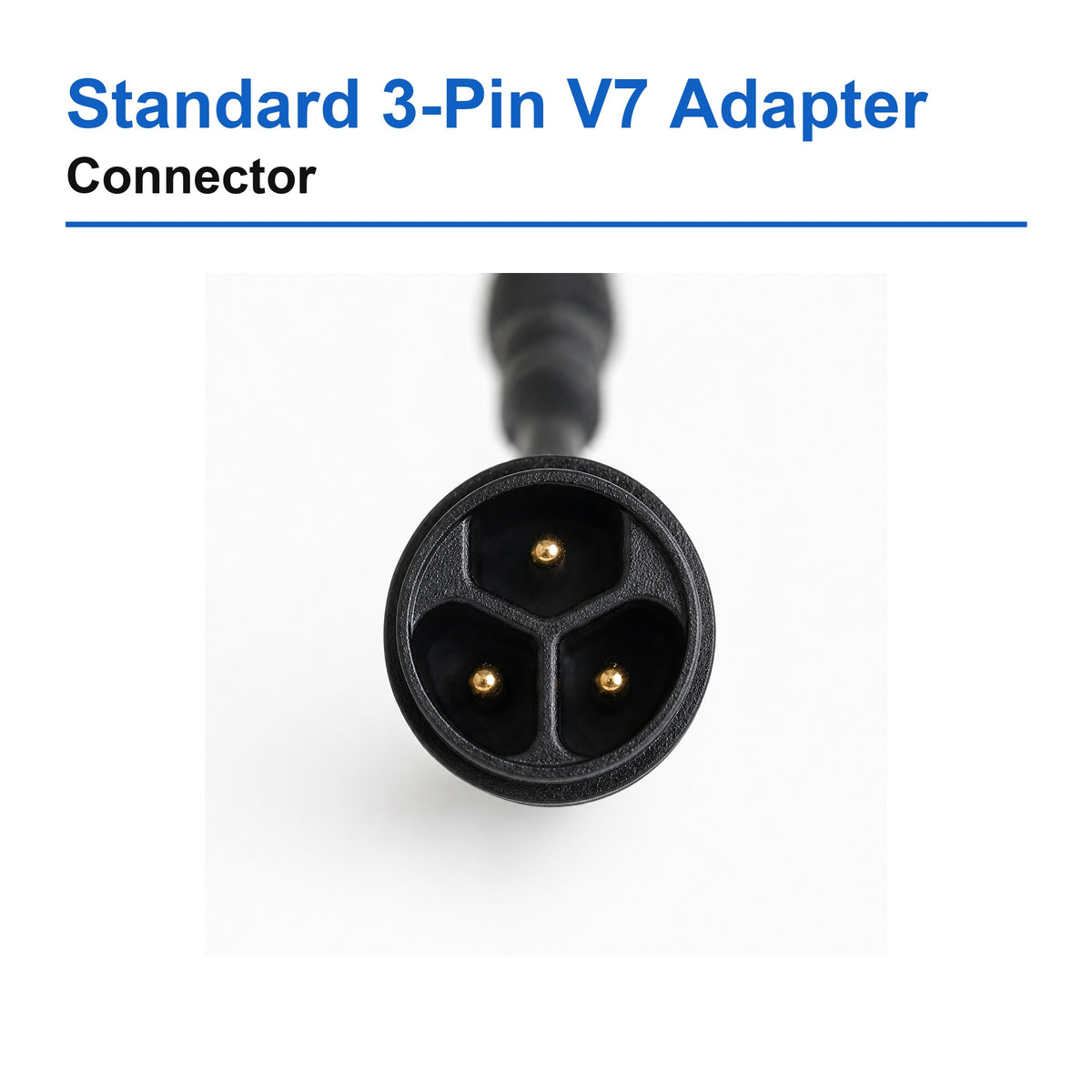 Standard 3-Pin V7 Adapter connector detail