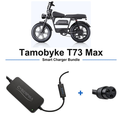 Tamobyke T73 Max CyberPika smart charger bundle