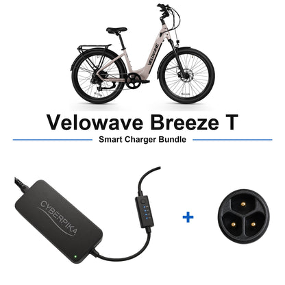 Velowave Breeze T CyberPika smart charger bundle