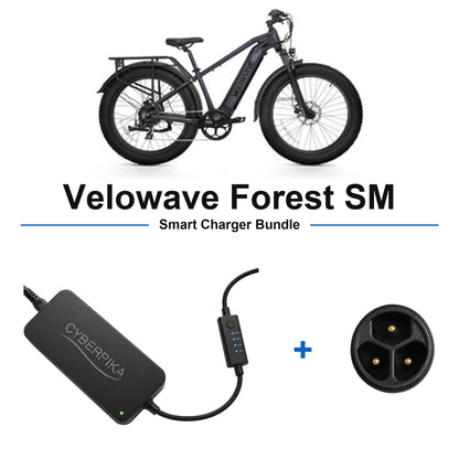 Velowave Forest SM CyberPika smart charger bundle