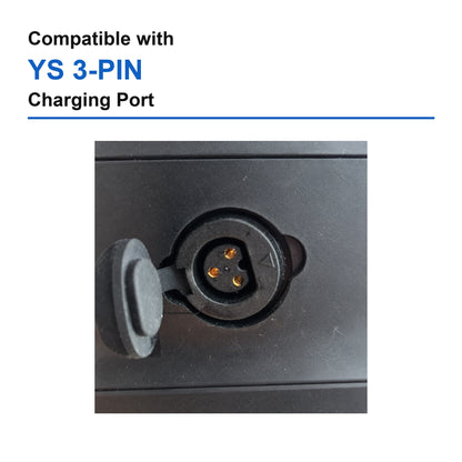 Compatible with YS 3-PIN charging port