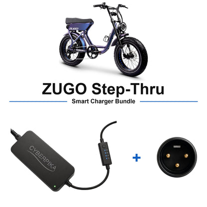 ZUGO Step-Thru CyberPika smart charger bundle